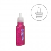 Glitter Glue Flat Bottle(GU-23B) *25ml --Packages